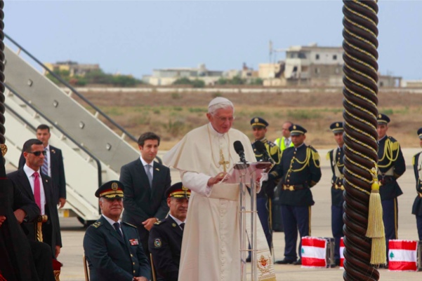 Pope in Beirut Day1